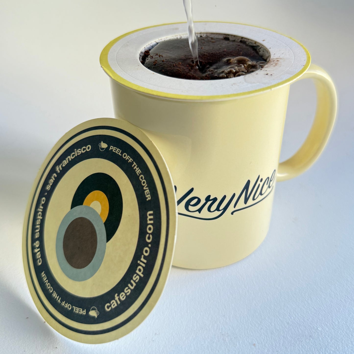 "Peel n' Pour" Single Serve Pour Over Drip Coffee (5 Pack)