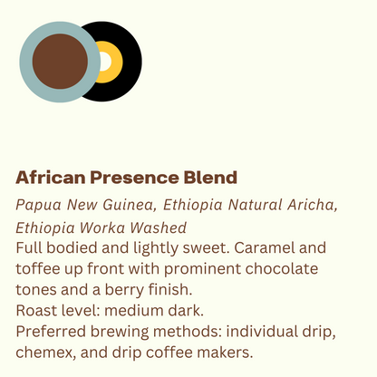 Cafe Suspiro African Presence Blend - 1lb Bag