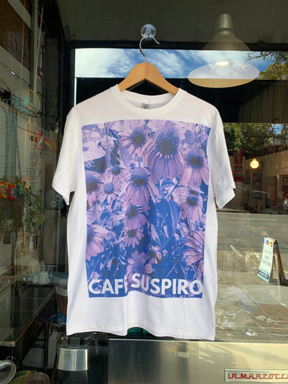 Cafe Suspiro T Shirt - Flower Series #3