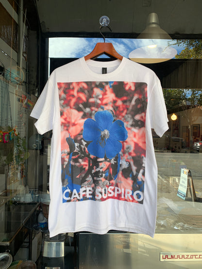 Cafe Suspiro T Shirt - Flower Series #2