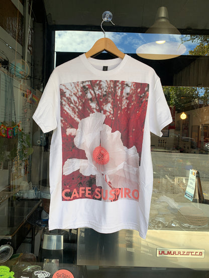 Cafe Suspiro T Shirt - Flower Series #1